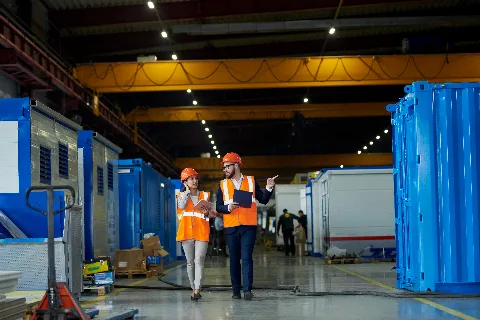 Почистване на строителни контейнери